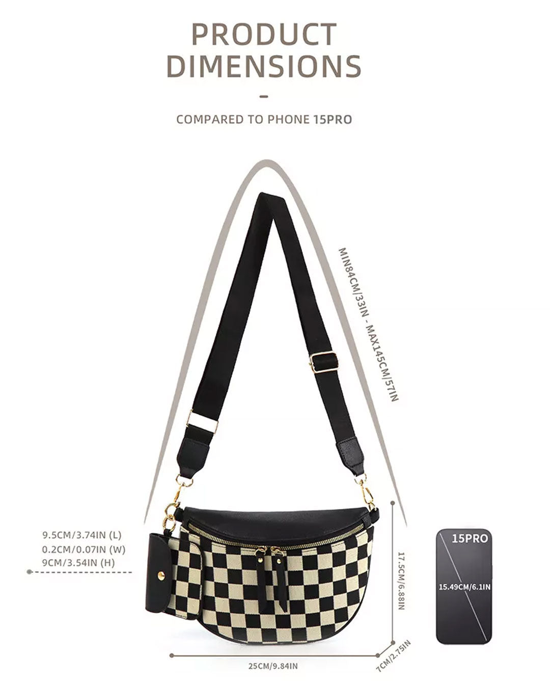 Checkmate - Cross Body Bag