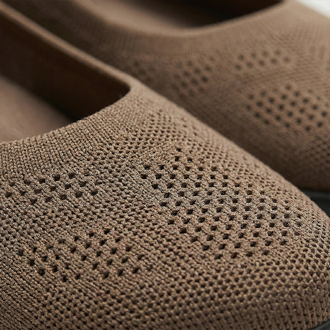 Monroe Ultra Comfortable Knit Ballet Flats