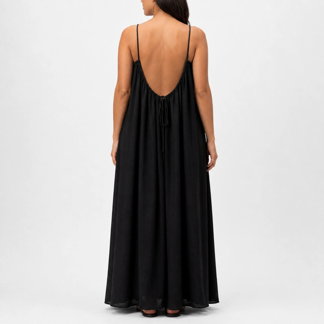 Amara - Flattering Backless Cami Dress