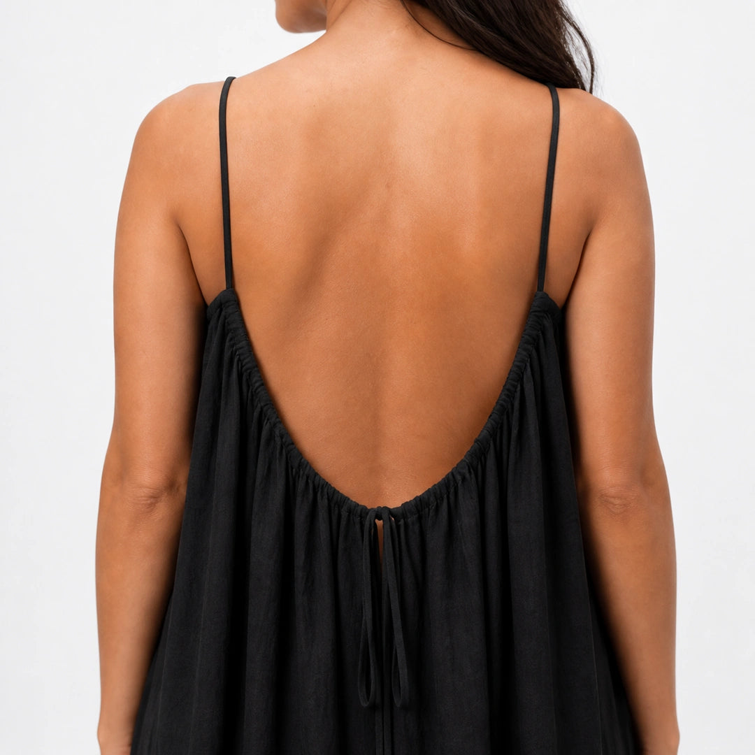 Amara - Flattering Backless Cami Dress
