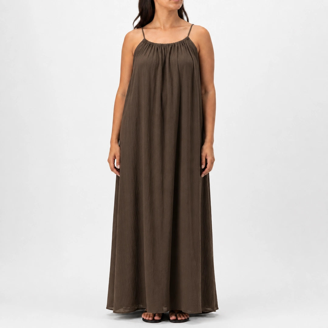 Amara - Flattering Backless Cami Dress