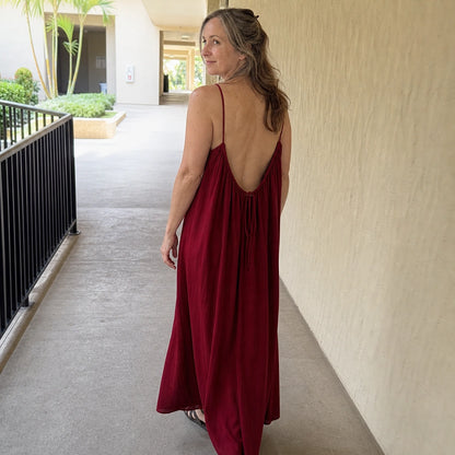 Amara - Flattering Backless Cami Dress