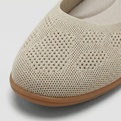 Monroe Ultra Comfortable Knit Ballet Flats