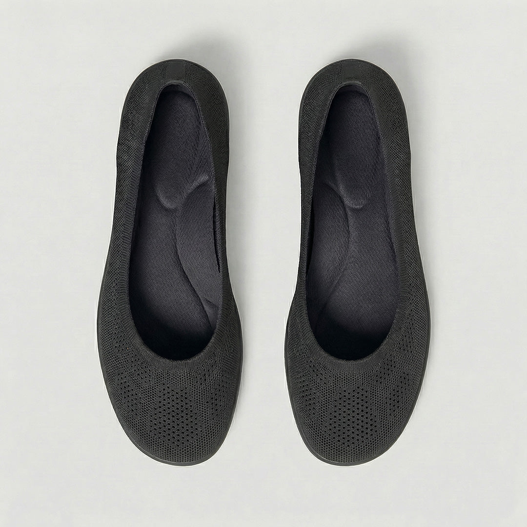 Monroe Ultra Comfortable Knit Ballet Flats