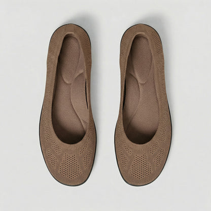 Monroe Ultra Comfortable Knit Ballet Flats