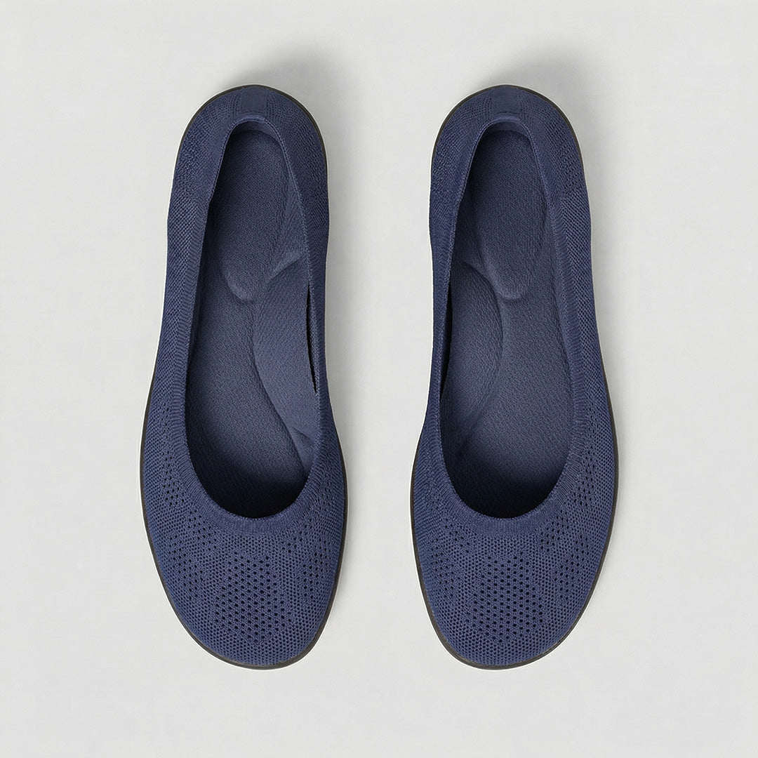 Monroe Ultra Comfortable Knit Ballet Flats
