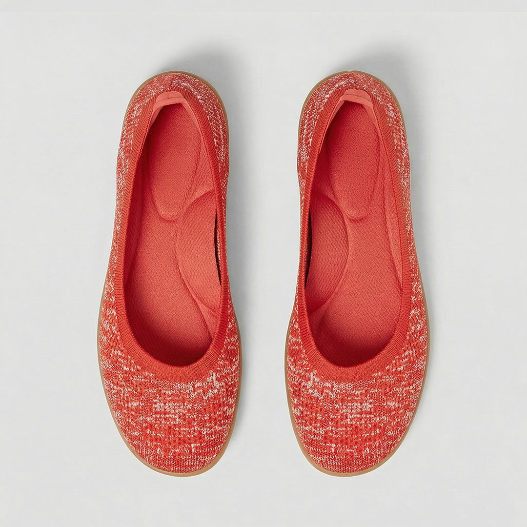 Monroe Ultra Comfortable Knit Ballet Flats