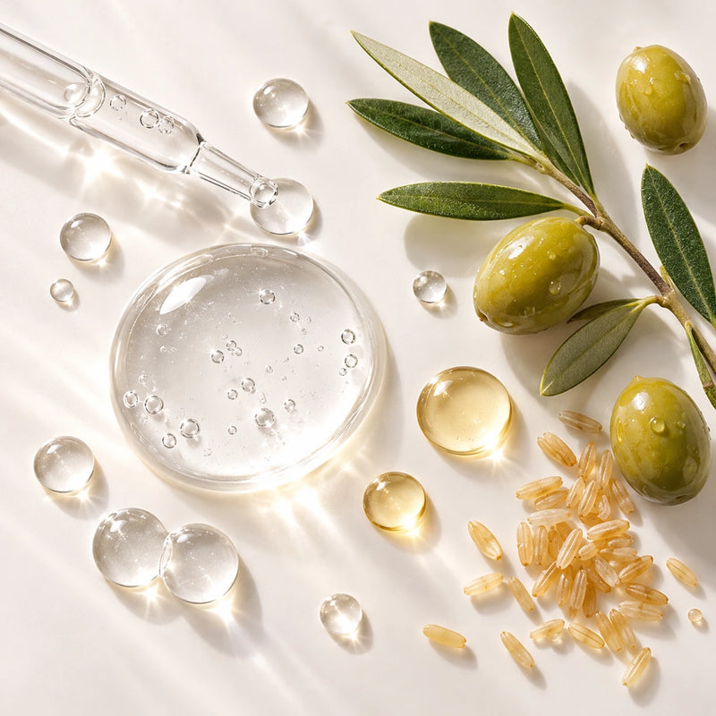 Squalane and hyaluronic acid