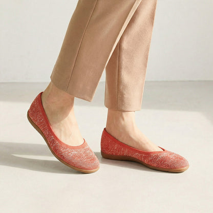 Monroe Ultra Comfortable Knit Ballet Flats