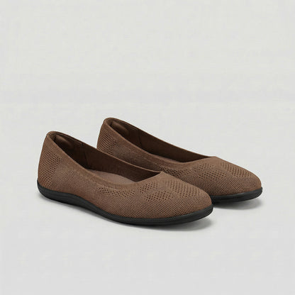 Monroe Ultra Comfortable Knit Ballet Flats