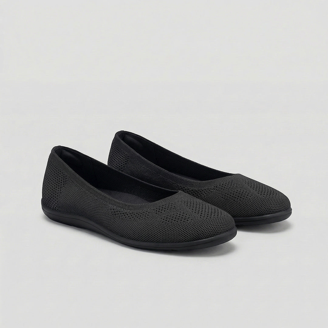 Monroe Ultra Comfortable Knit Ballet Flats