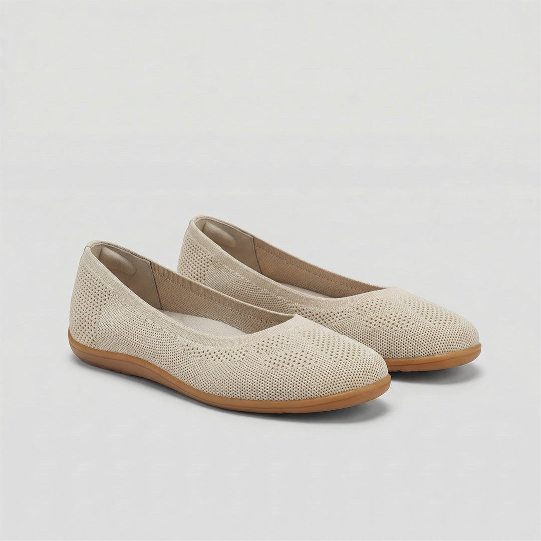 Monroe Ultra Comfortable Knit Ballet Flats