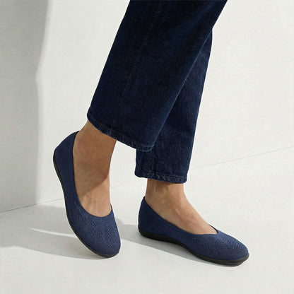 Monroe Ultra Comfortable Knit Ballet Flats