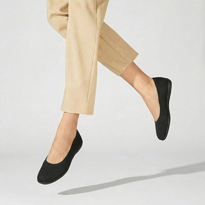 Monroe Ultra Comfortable Knit Ballet Flats