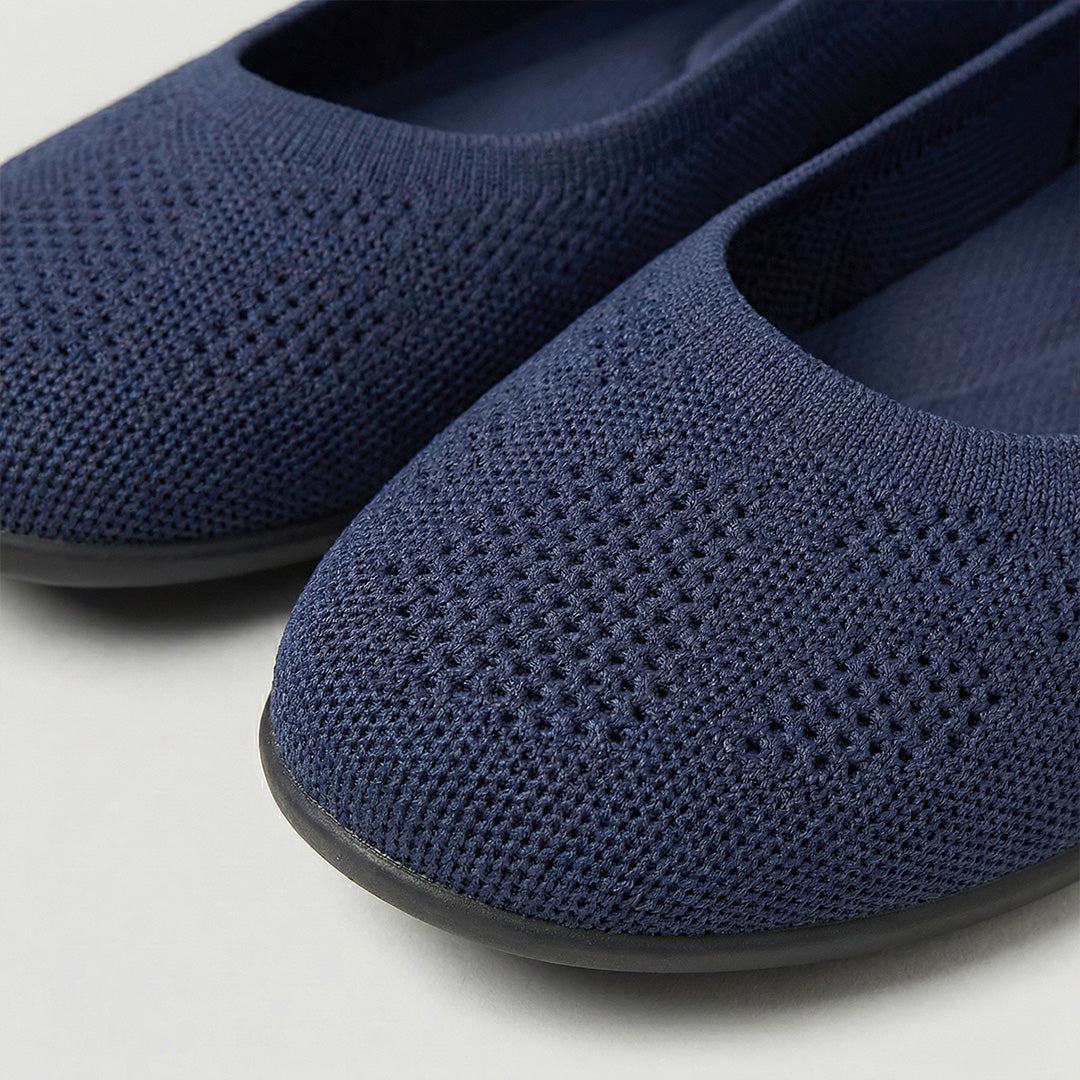 Monroe Ultra Comfortable Knit Ballet Flats