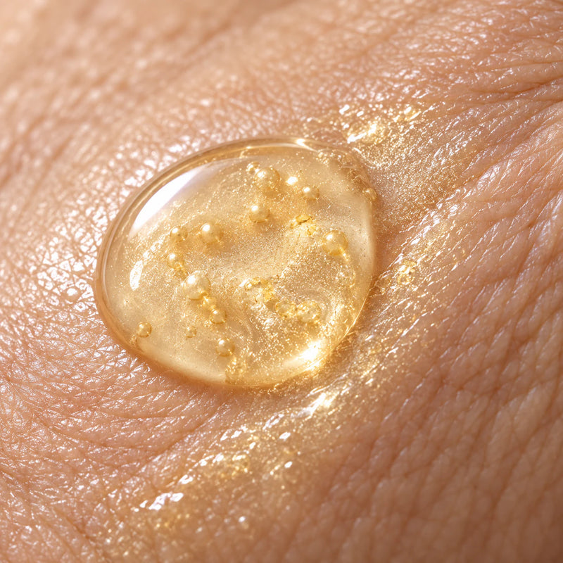 Gold ceramide glow