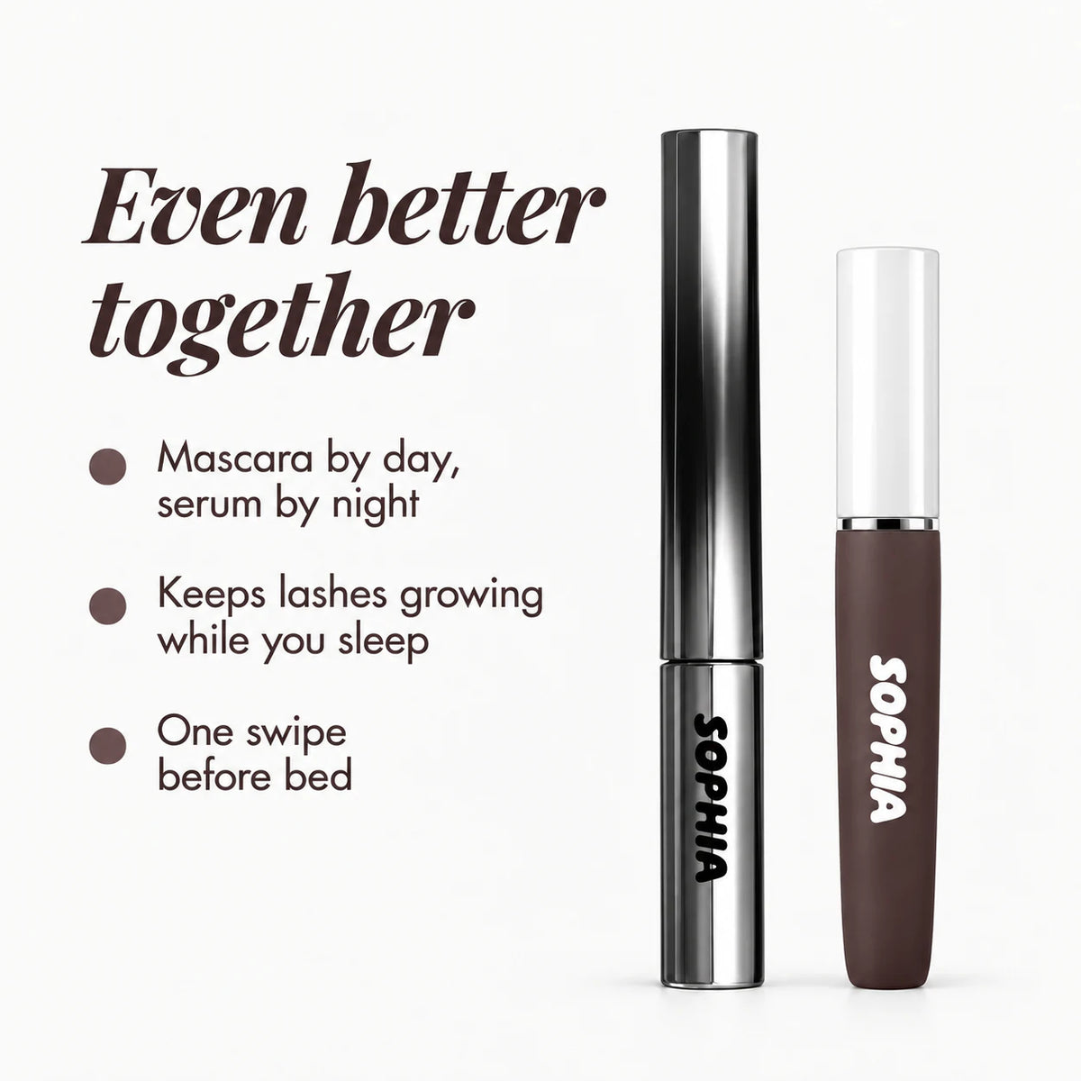 Korean Peptide Mascara for Mature Lashes