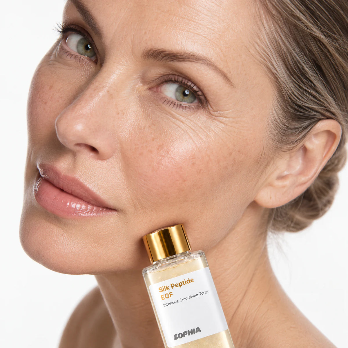 Silk Peptide EGF Toner for Mature Skin