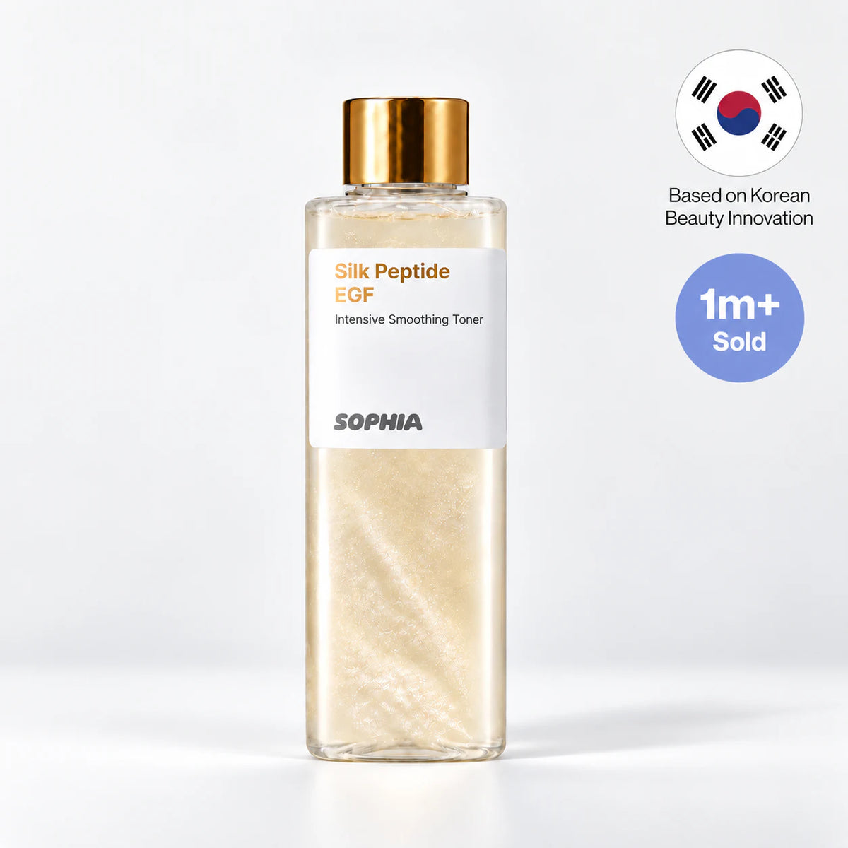 Silk Peptide EGF Toner for Mature Skin